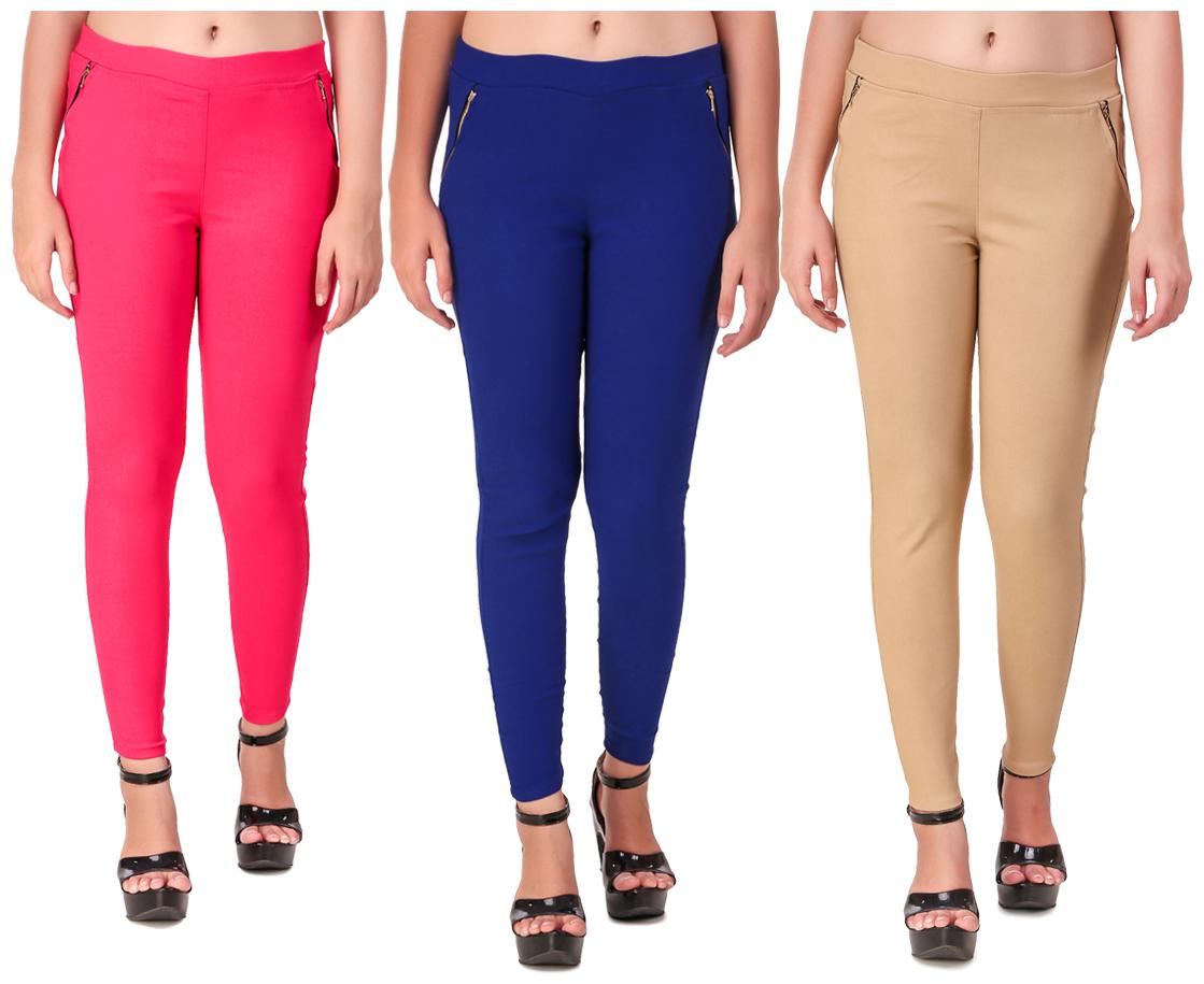 

Krishty Trading Women Multi Skinny fit Jegging