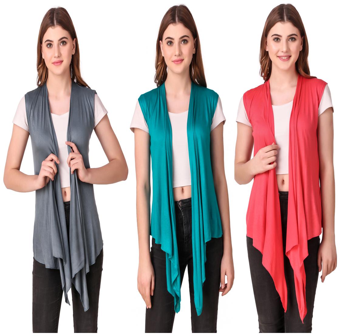 

Krishty Trading Women Shrug - Multi