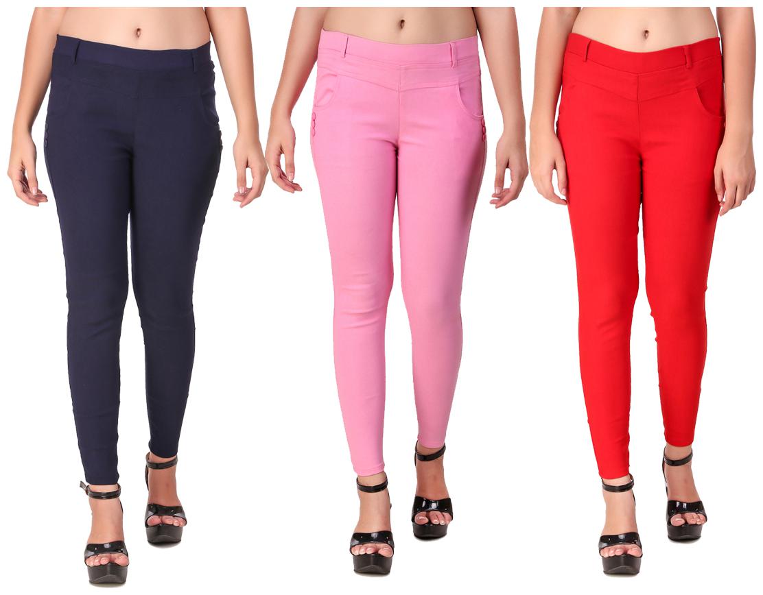 

Krishty Trading Women Multi Skinny fit Jegging