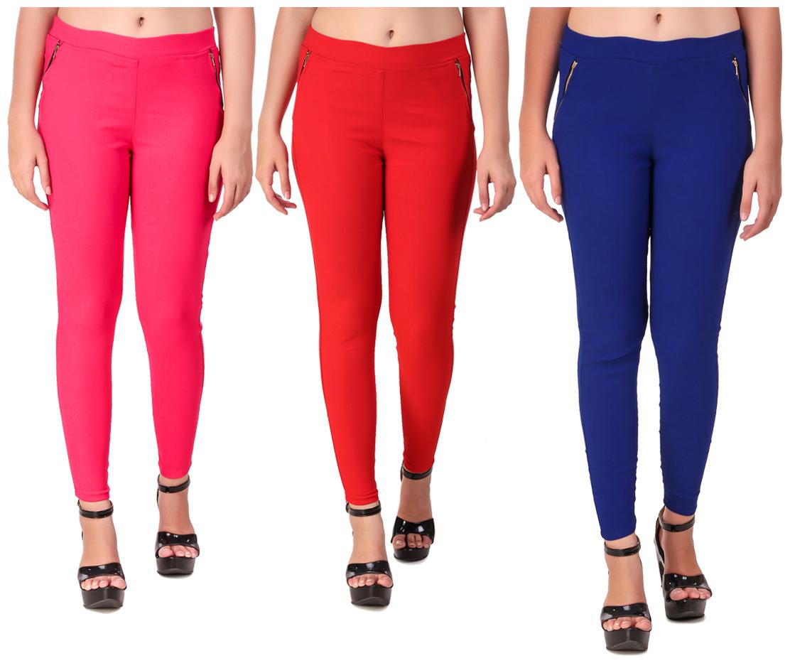 

Krishty Trading Women Multi Skinny fit Jegging