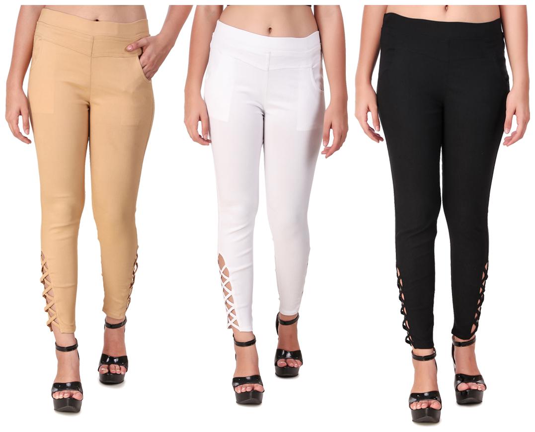 

Krishty Trading Women Multi Skinny fit Jegging