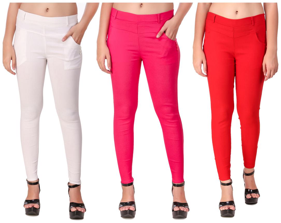 

Krishty Trading Women Multi Skinny fit Jegging