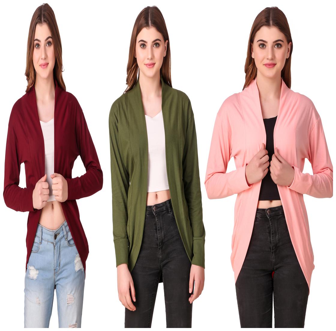 

Krishty Trading Women Shrug - Multi