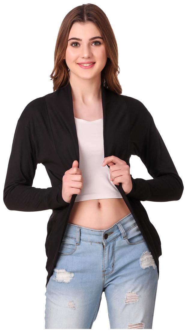 

Krishty Trading Women Shrug - Black