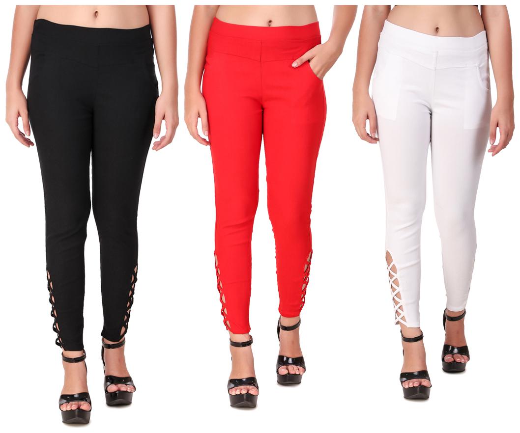 

Krishty Trading Women Multi Skinny fit Jegging