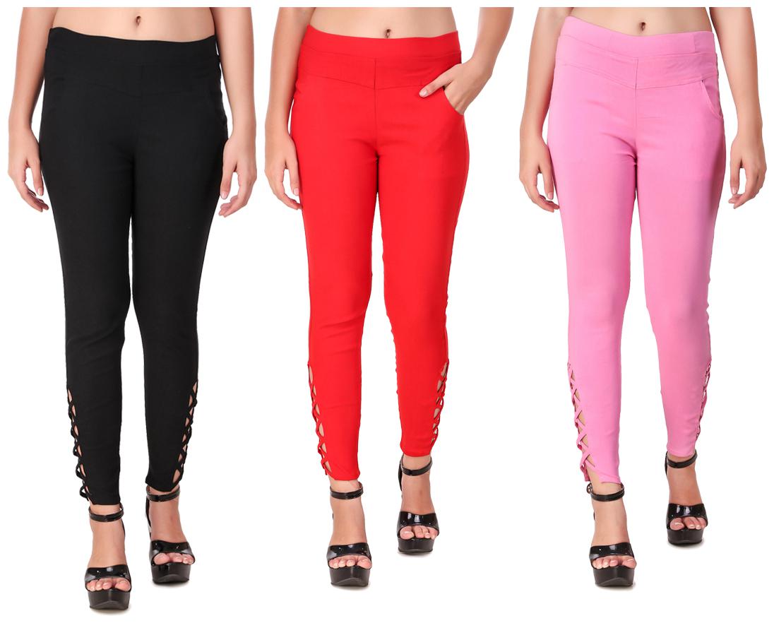 

Krishty Trading Women Multi Skinny fit Jegging