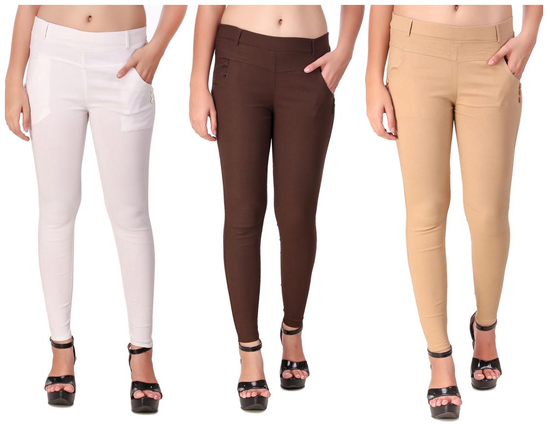 

Krishty Trading Women Multi Skinny fit Jegging