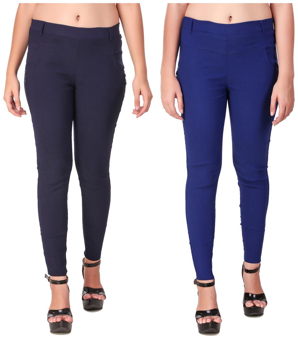 

Krishty Trading Women Blue Skinny fit Jegging