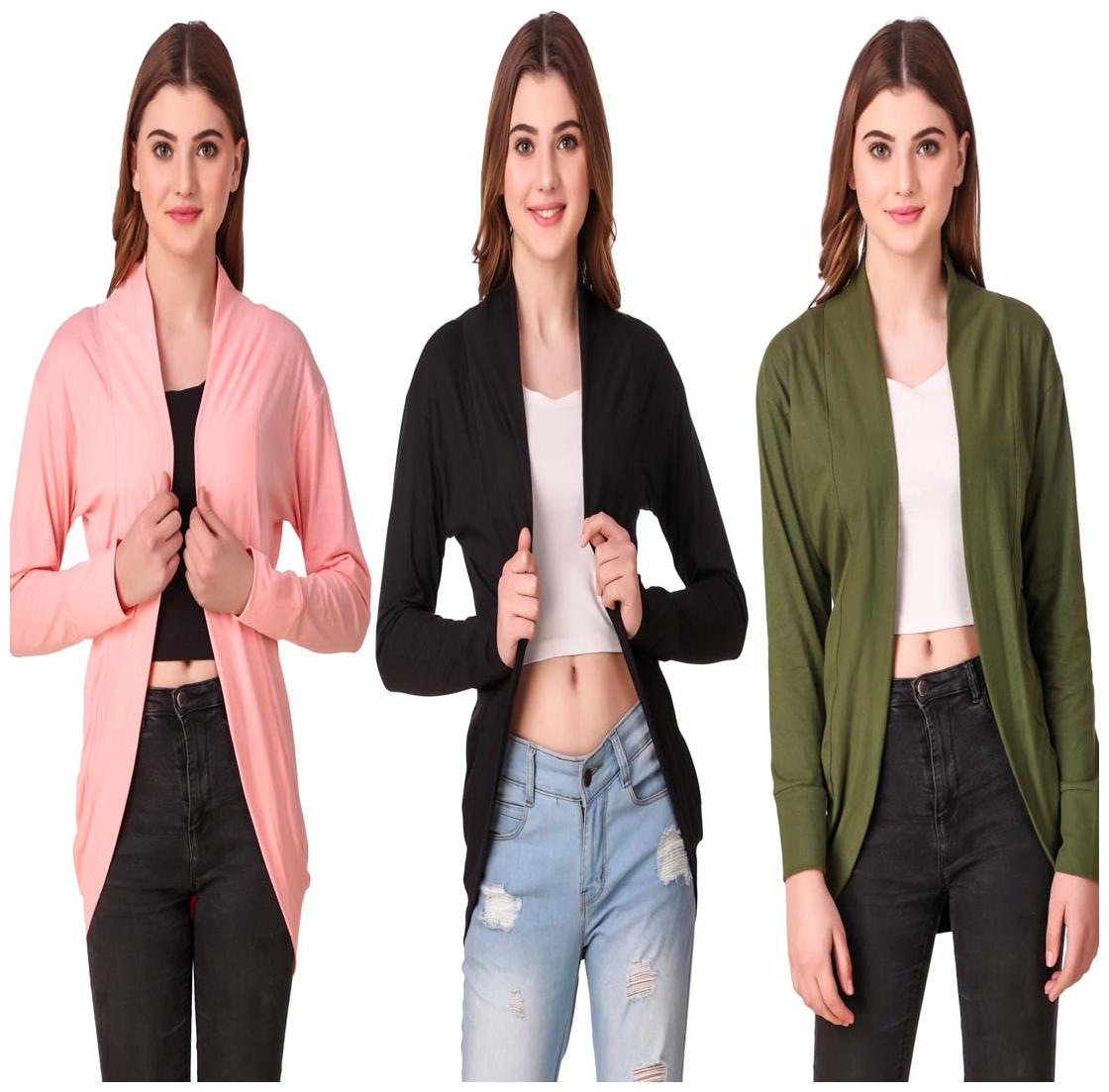 

Krishty Trading Women Shrug - Multi