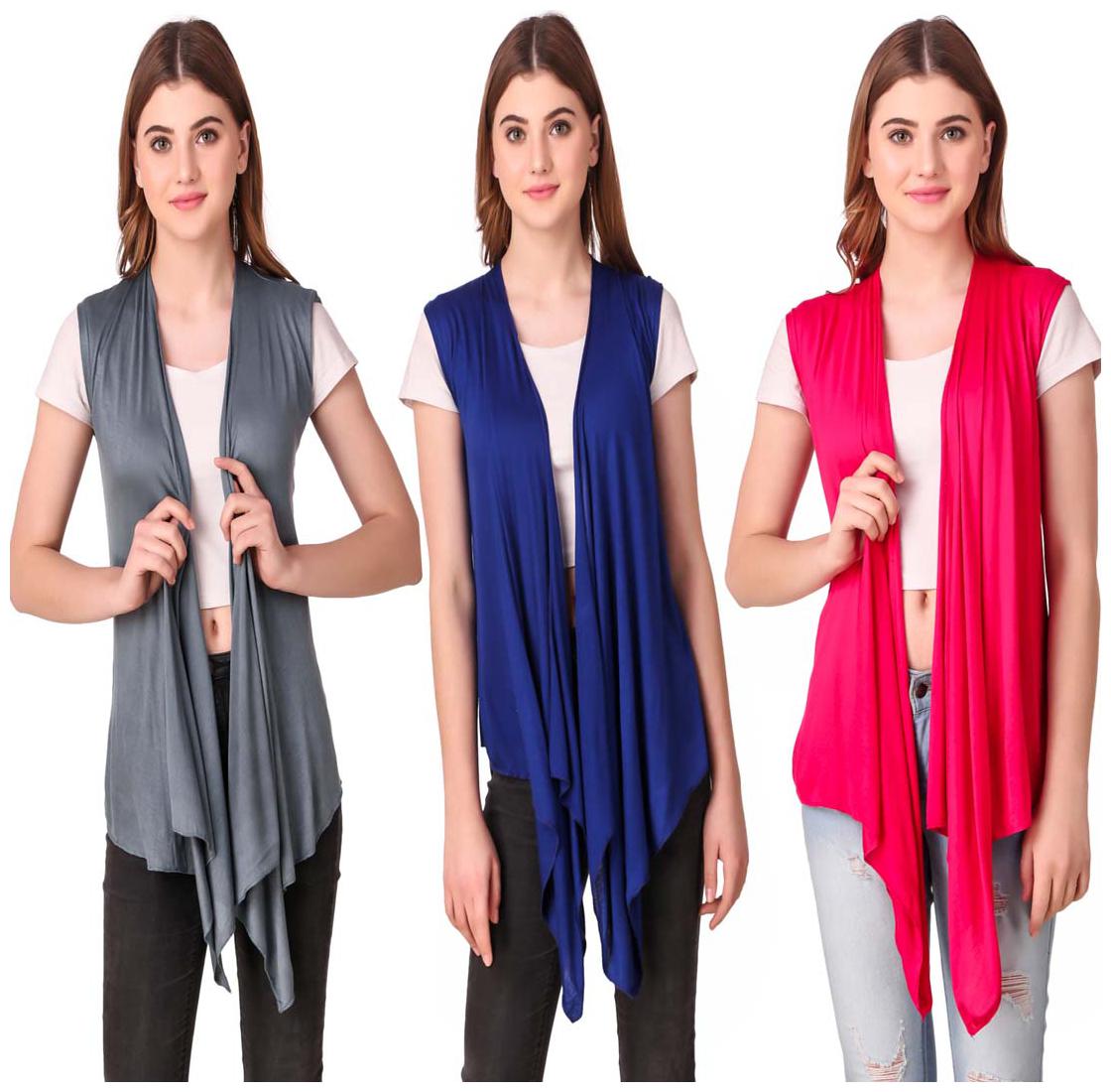 

Krishty Trading Women Shrug - Multi