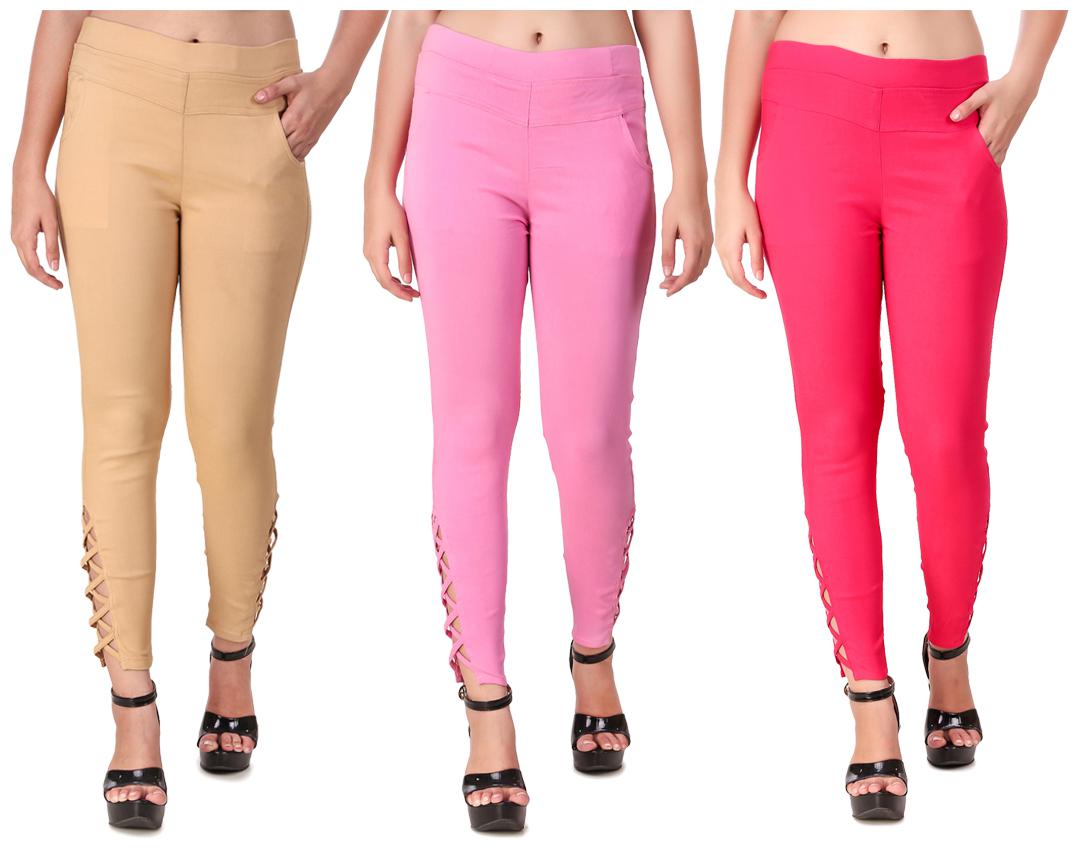 

Krishty Trading Women Multi Skinny fit Jegging