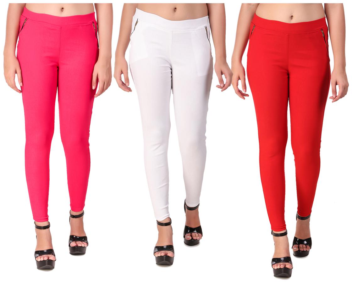

Krishty Trading Women Multi Skinny fit Jegging