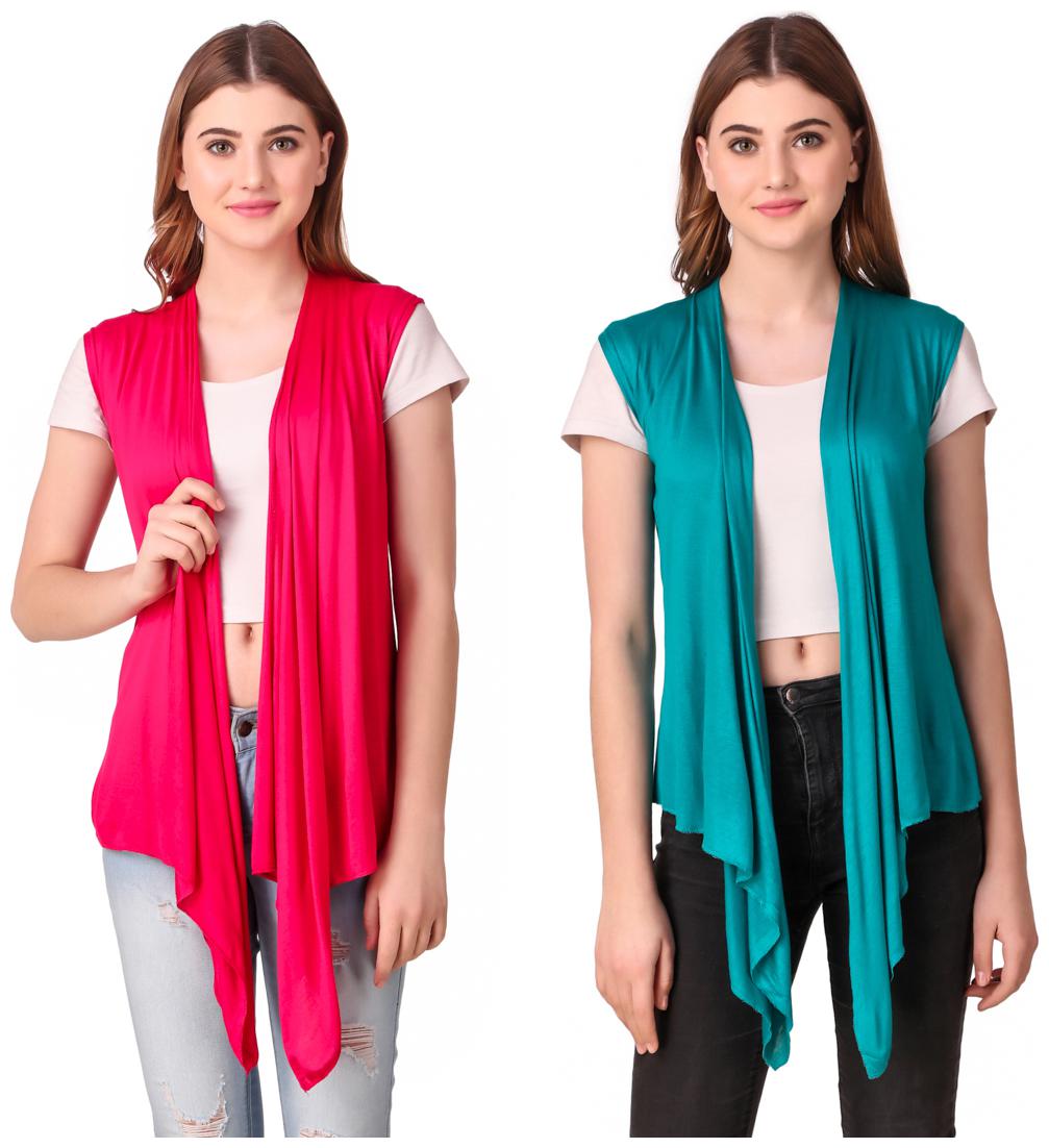 

Krishty Trading Women Shrug - Pink