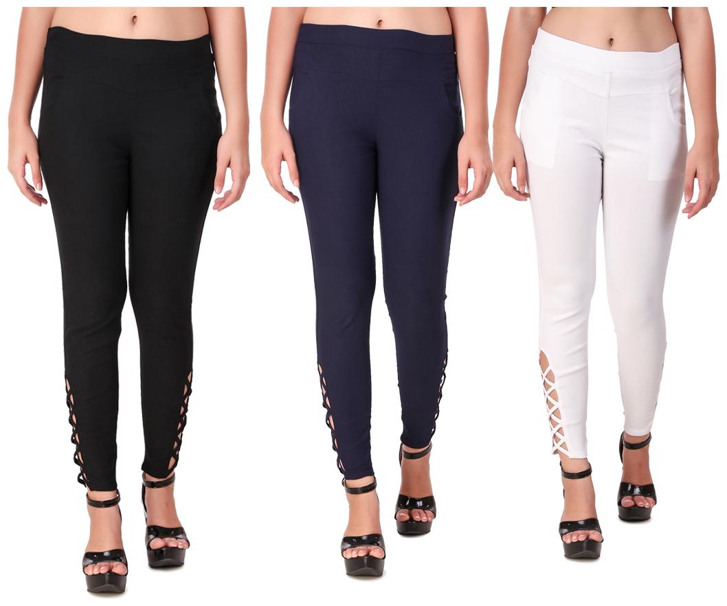 

Krishty Trading Women Multi Skinny fit Jegging
