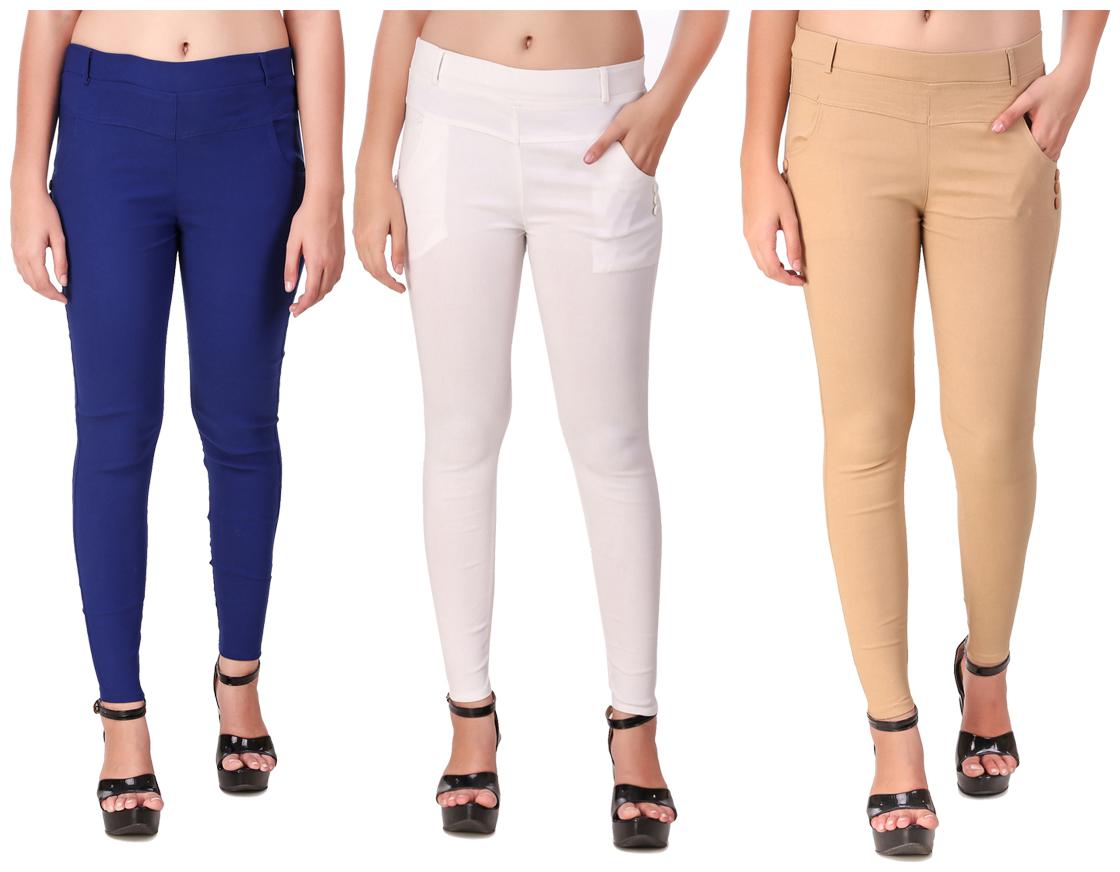 

Krishty Trading Women Multi Skinny fit Jegging