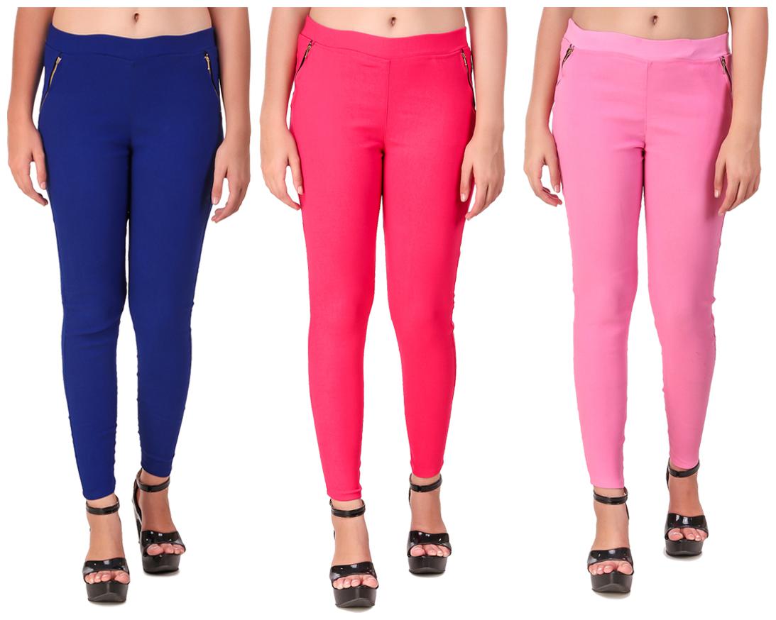 

Krishty Trading Women Multi Skinny fit Jegging