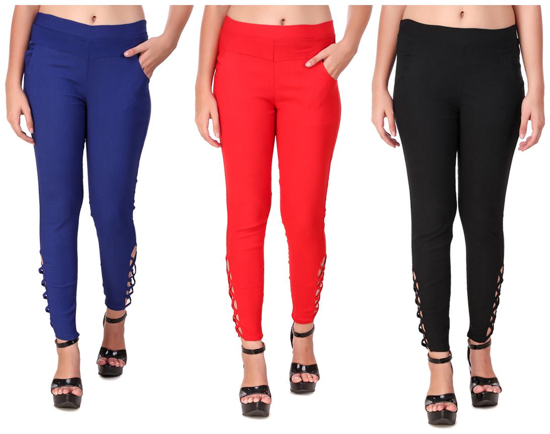 

Krishty Trading Women Multi Skinny fit Jegging