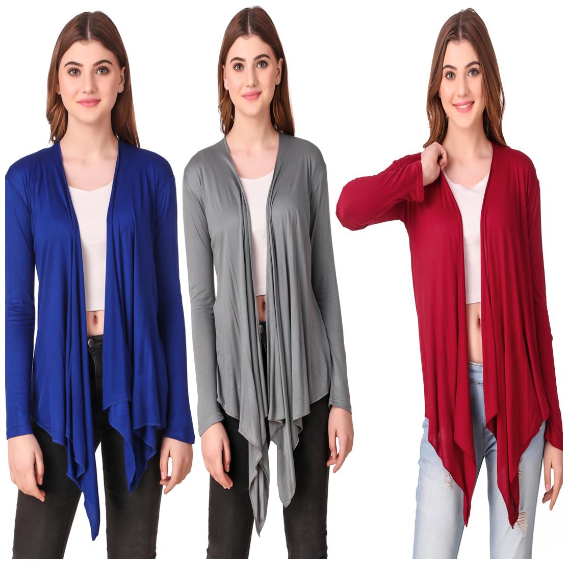 

Krishty Trading Women Shrug - Multi