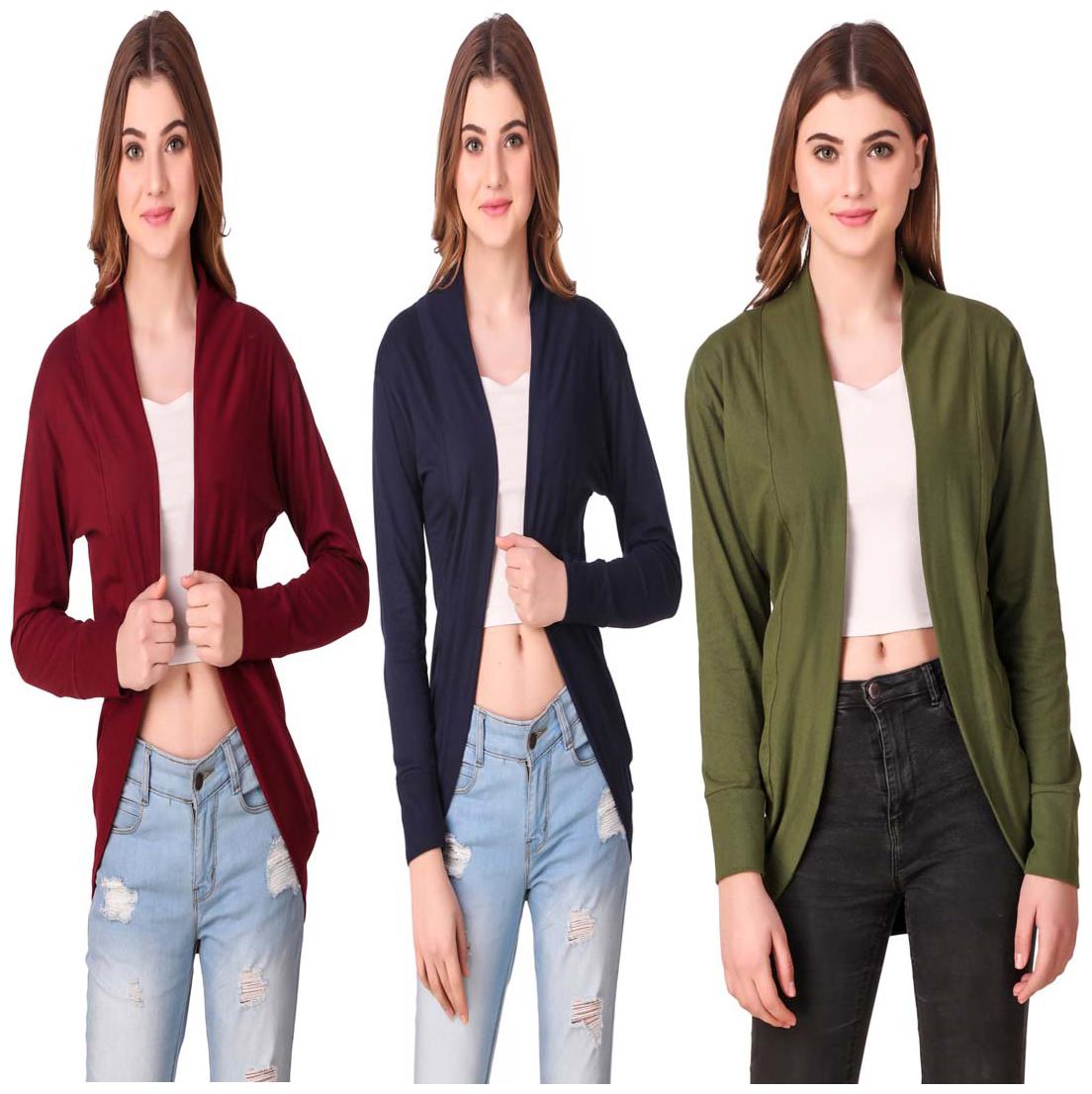 

Krishty Trading Women Shrug - Multi