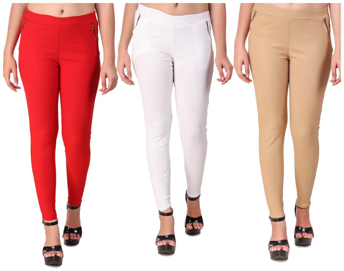 

Krishty Trading Women Multi Skinny fit Jegging
