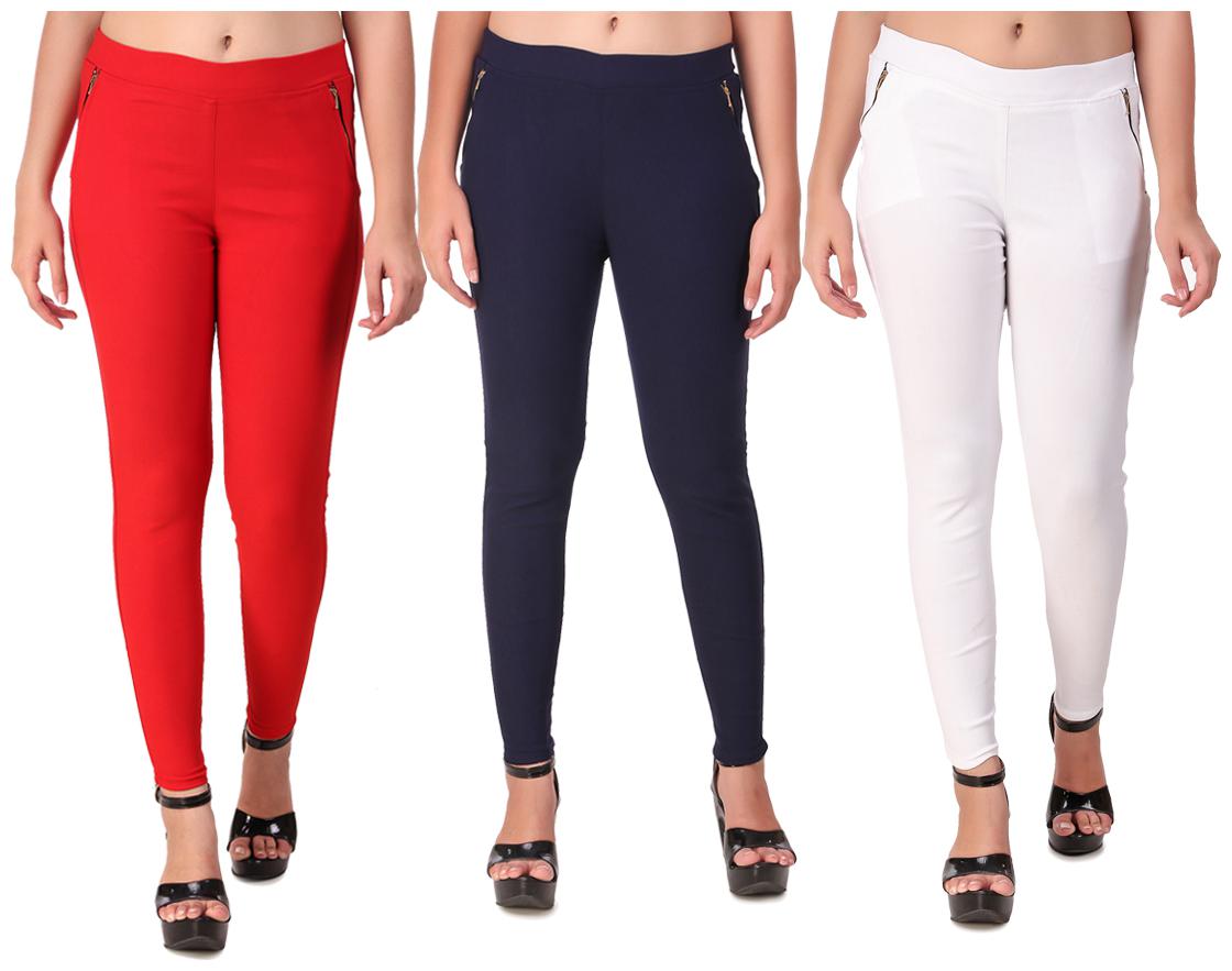 

Krishty Trading Women Multi Skinny fit Jegging
