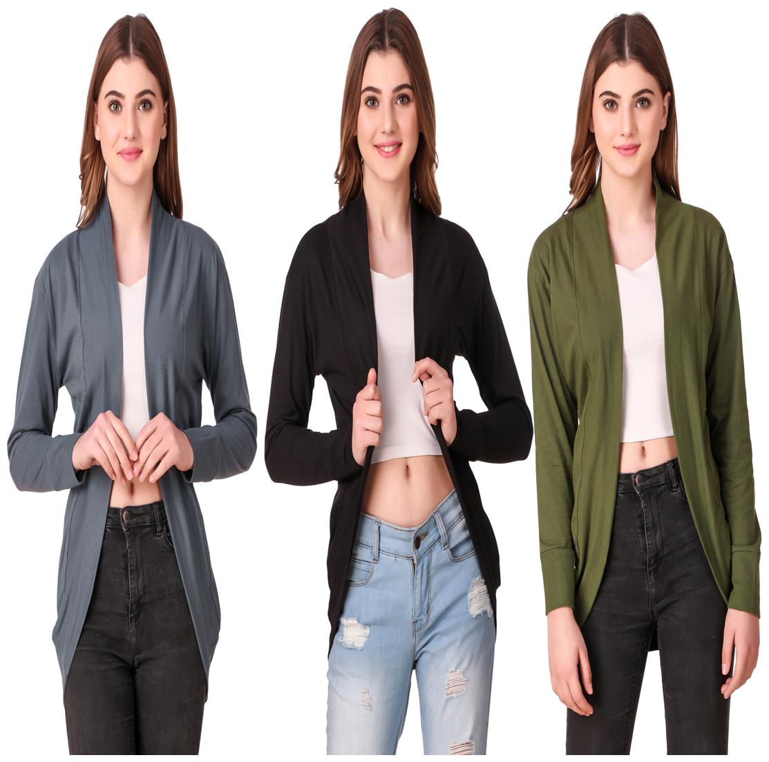 

Krishty Trading Women Shrug - Multi