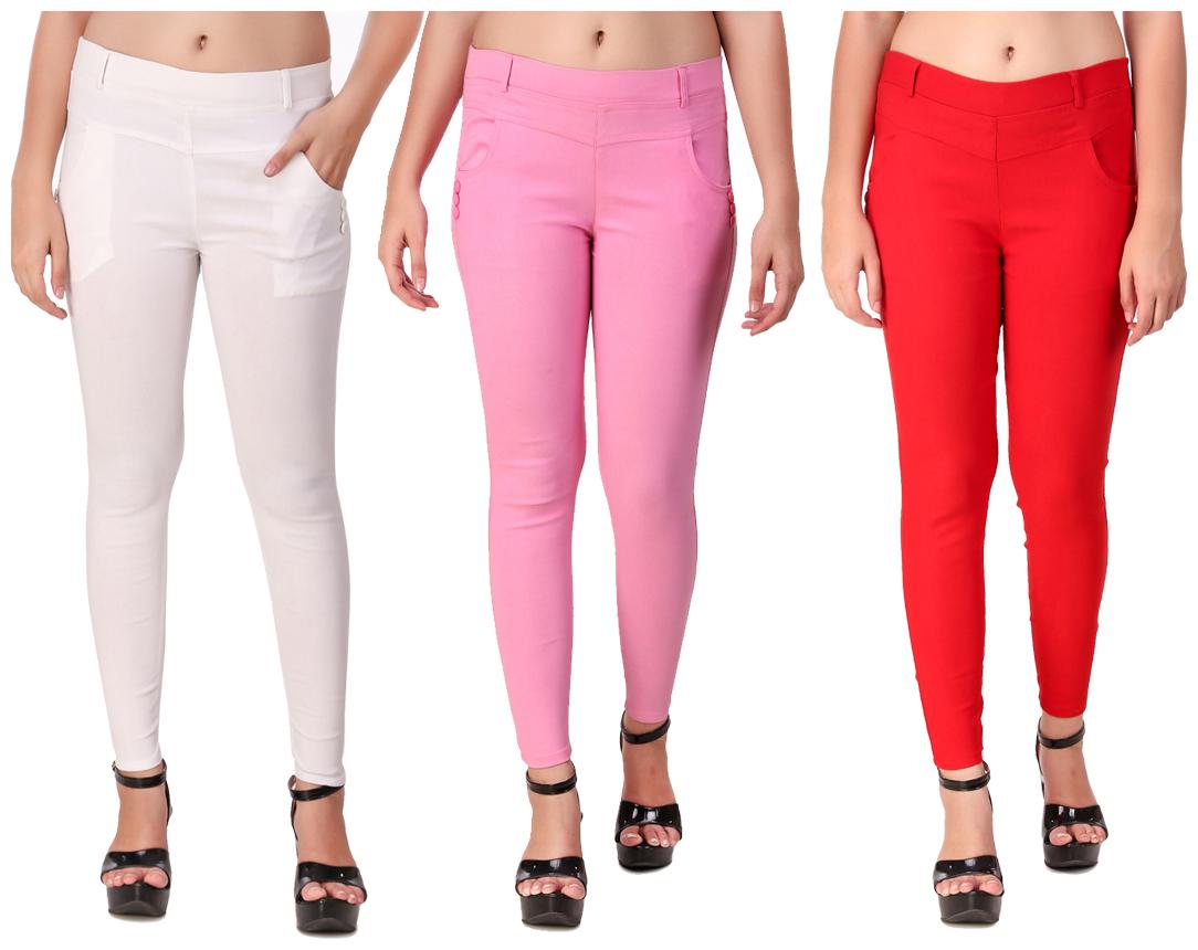 

Krishty Trading Women Multi Skinny fit Jegging