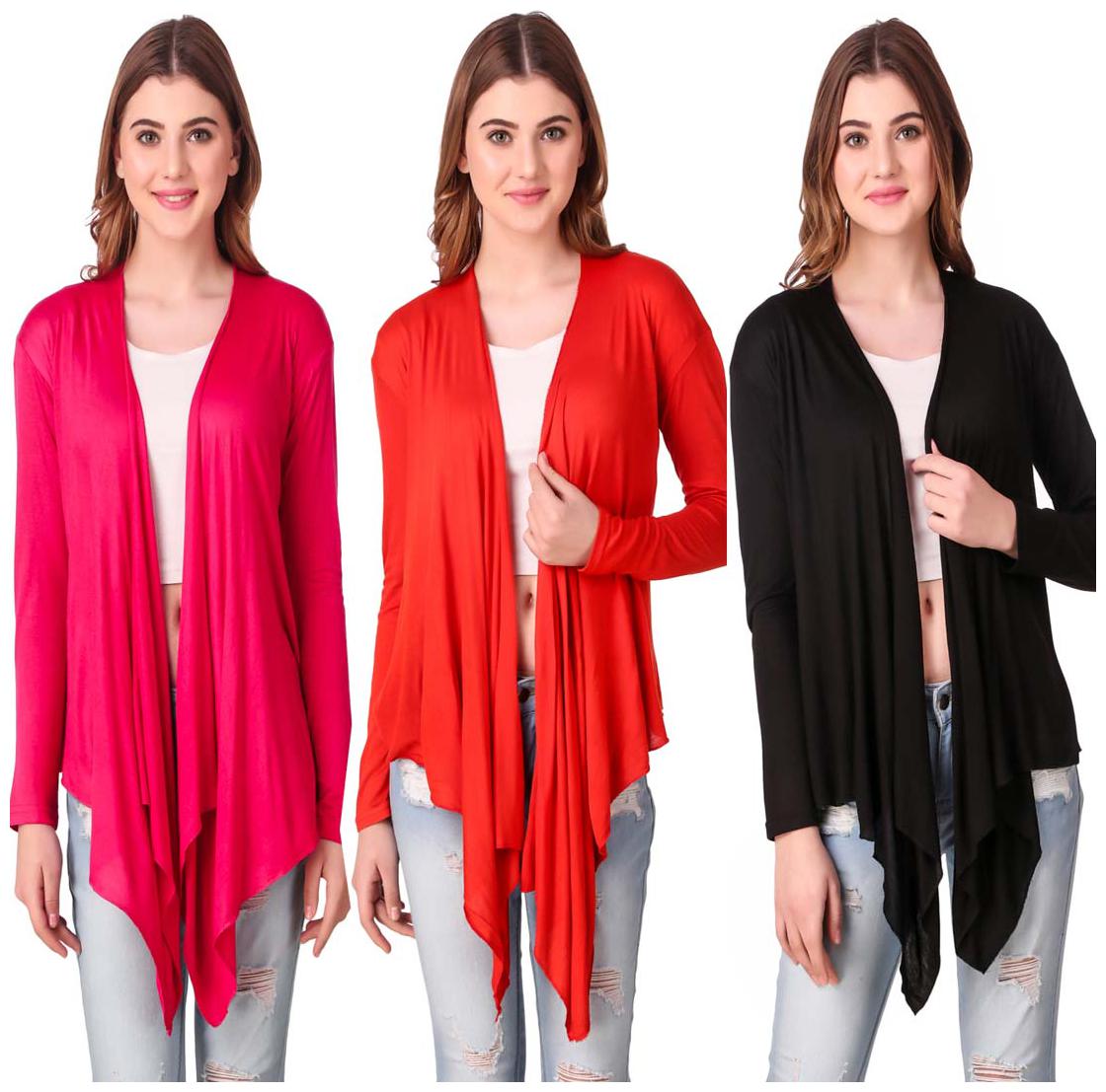 

Krishty Trading Women Shrug - Multi