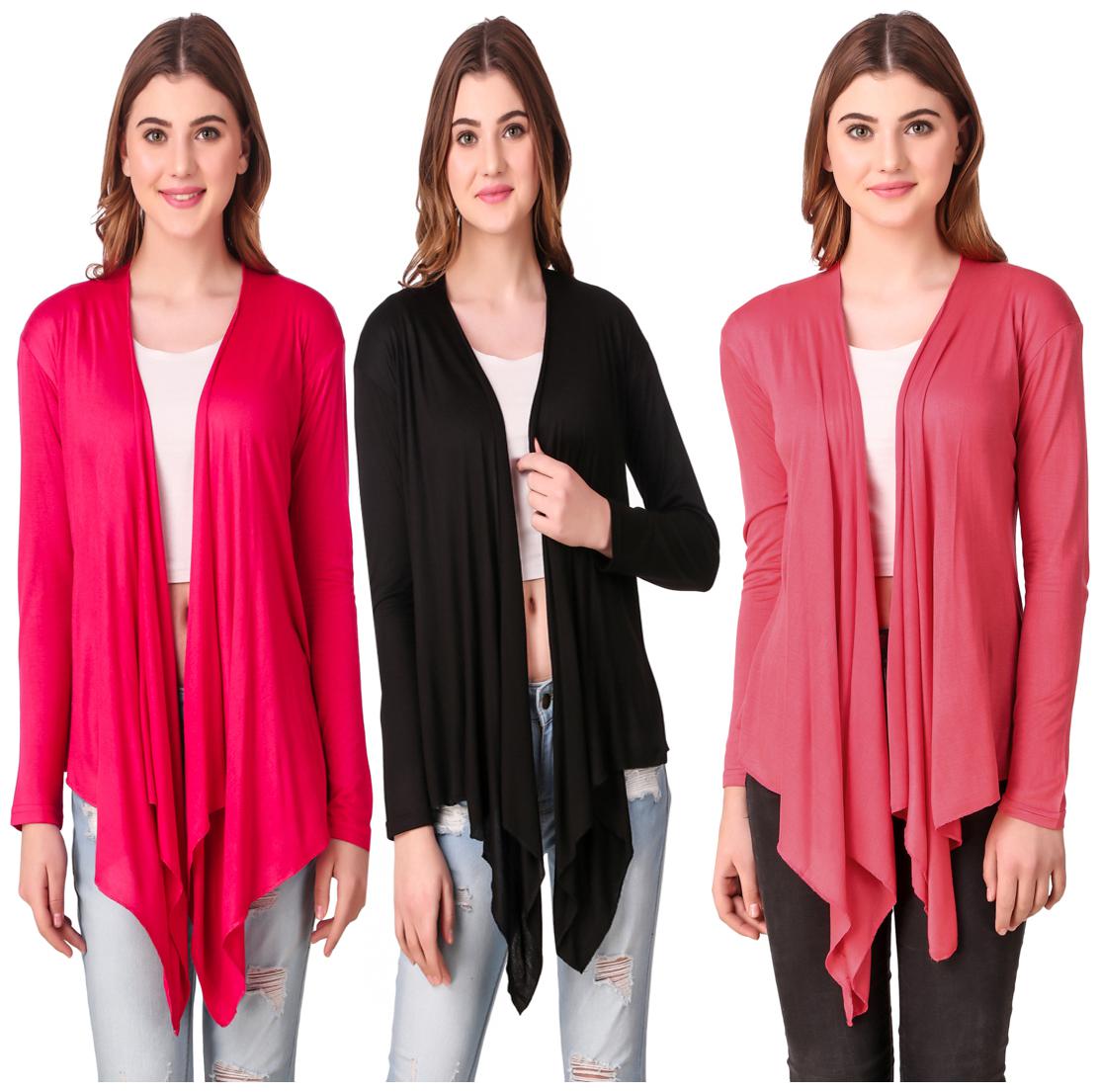 

Krishty Trading Women Shrug - Multi
