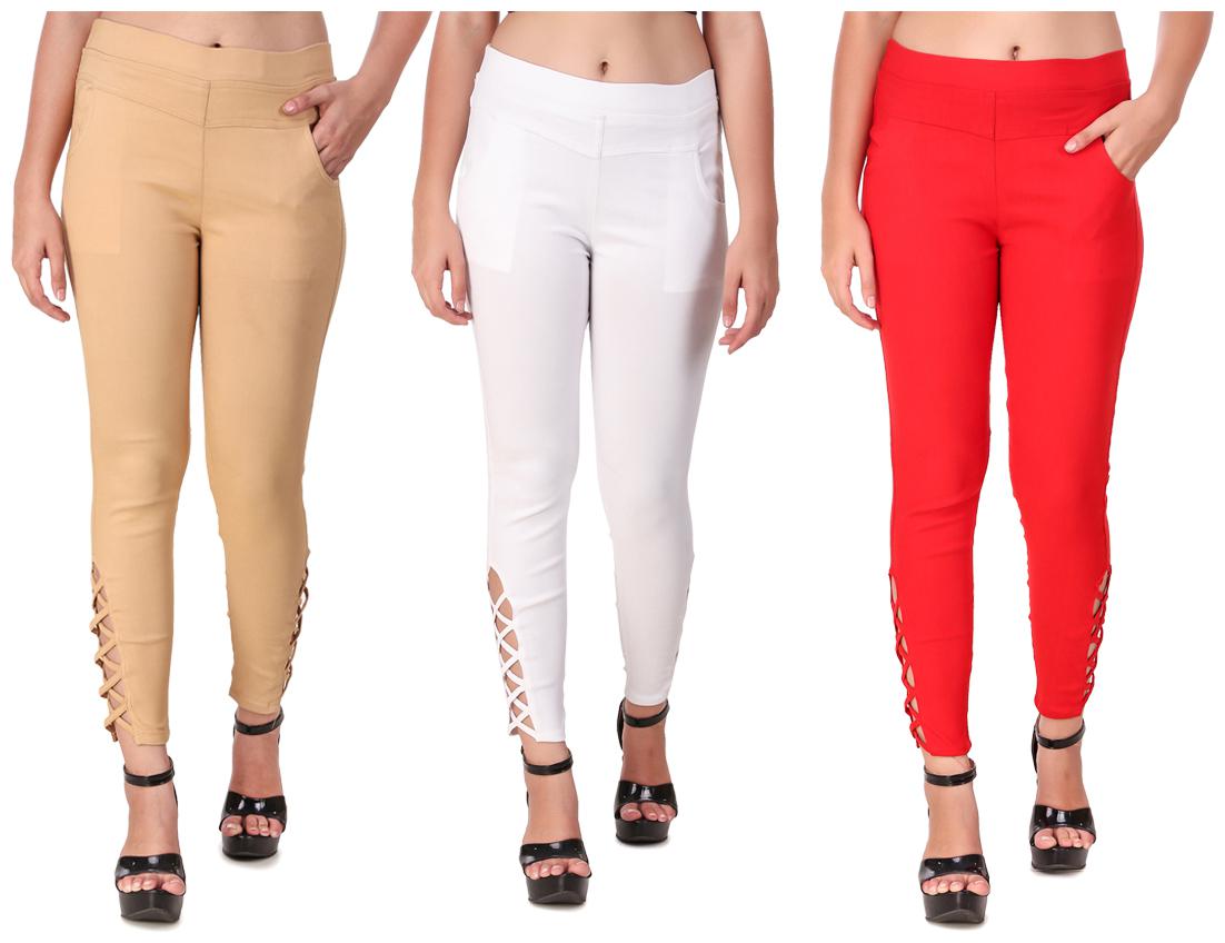 

Krishty Trading Women Multi Skinny fit Jegging