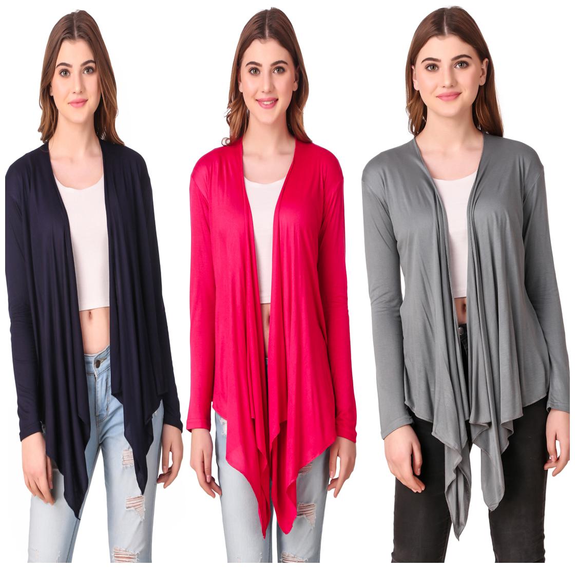 

Krishty Trading Women Shrug - Multi