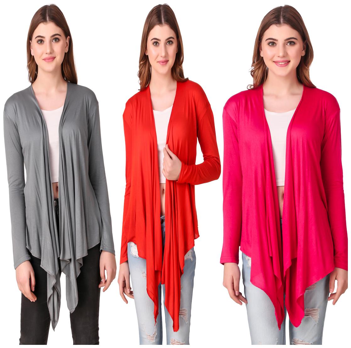

Krishty Trading Women Shrug - Multi