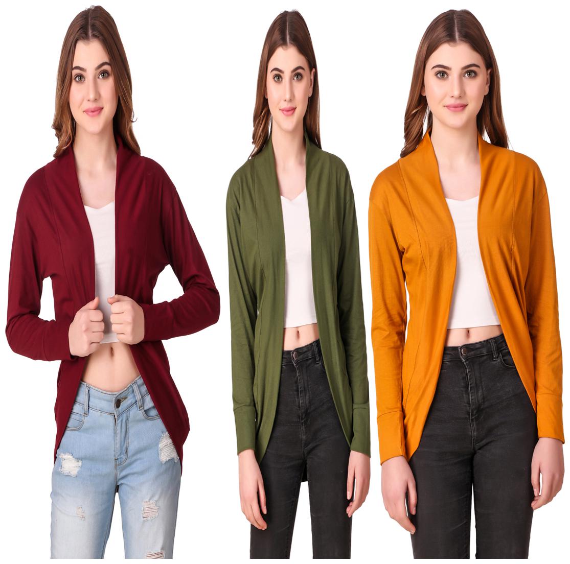 

Krishty Trading Women Shrug - Multi