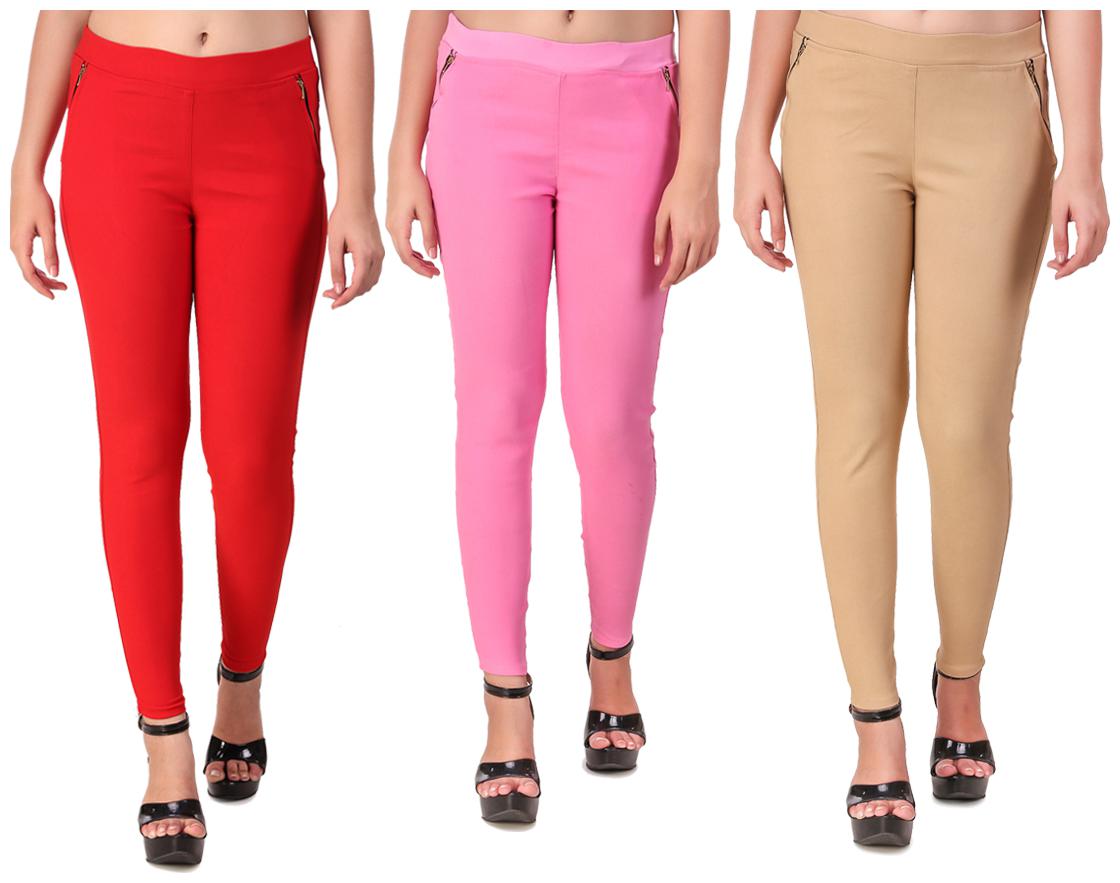 

Krishty Trading Women Multi Skinny fit Jegging