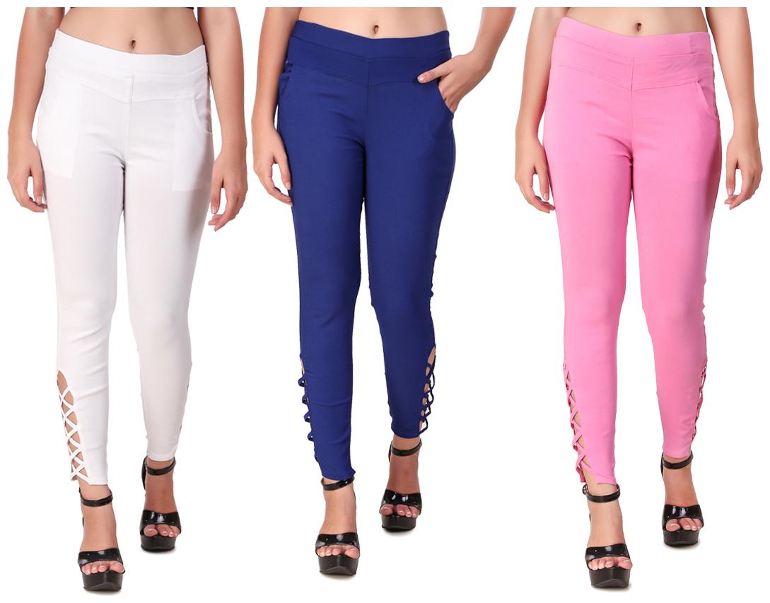 

Krishty Trading Women Multi Skinny fit Jegging