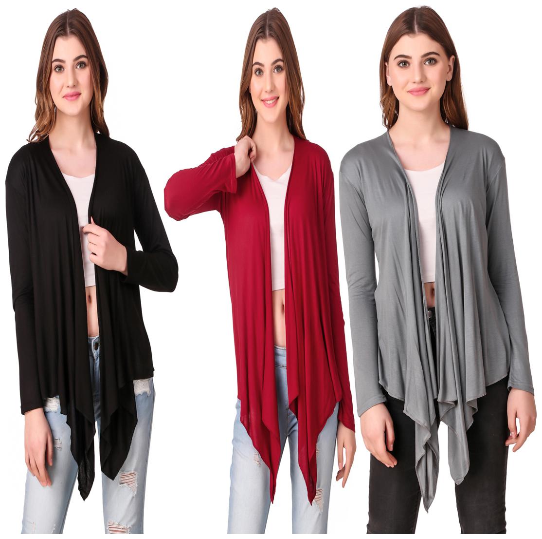 

Krishty Trading Women Shrug - Multi