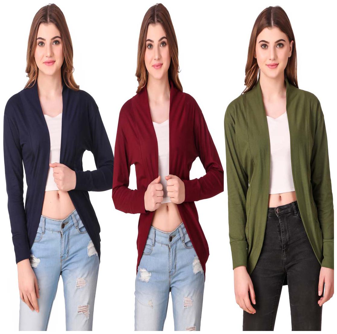 

Krishty Trading Women Shrug - Multi