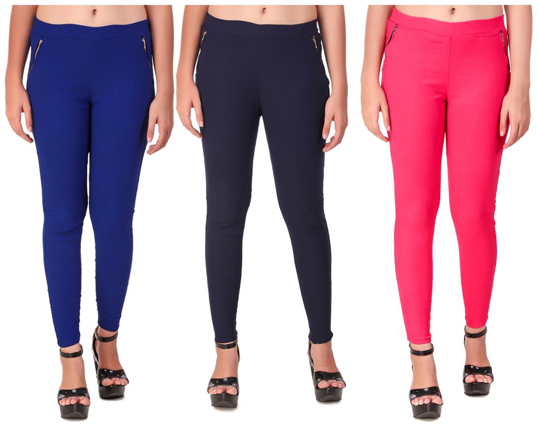 

Krishty Trading Women Multi Skinny fit Jegging