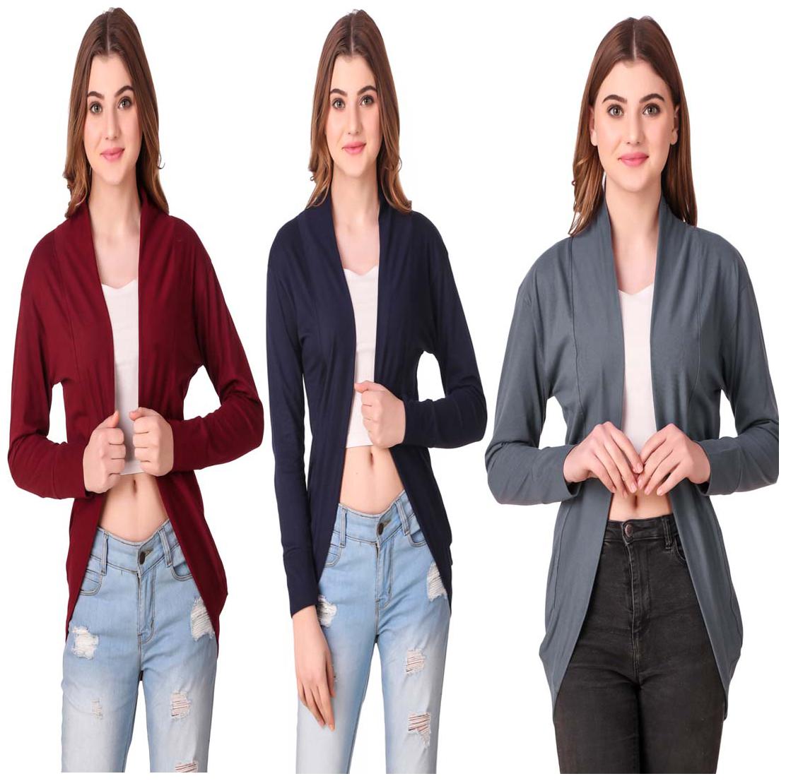 

Krishty Trading Women Shrug - Multi