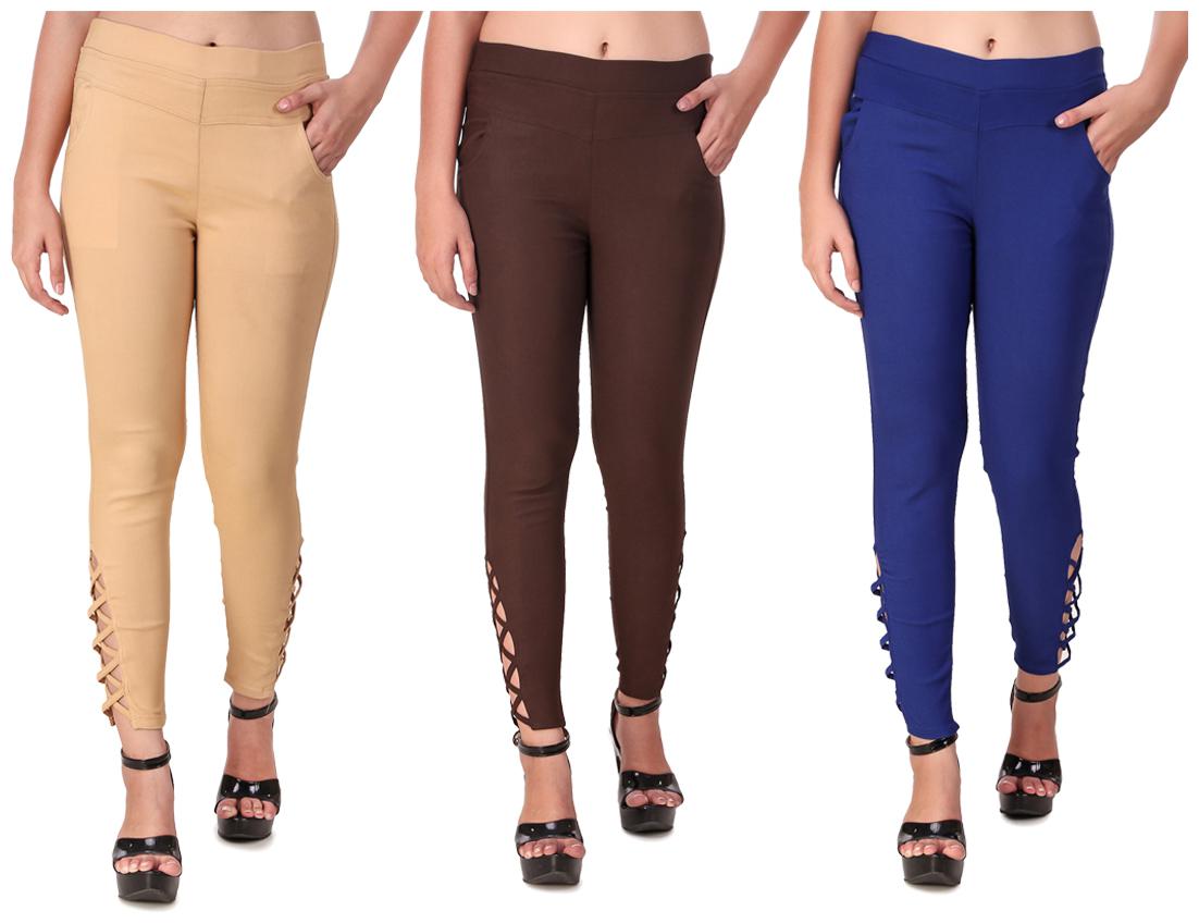 

Krishty Trading Women Multi Skinny fit Jegging