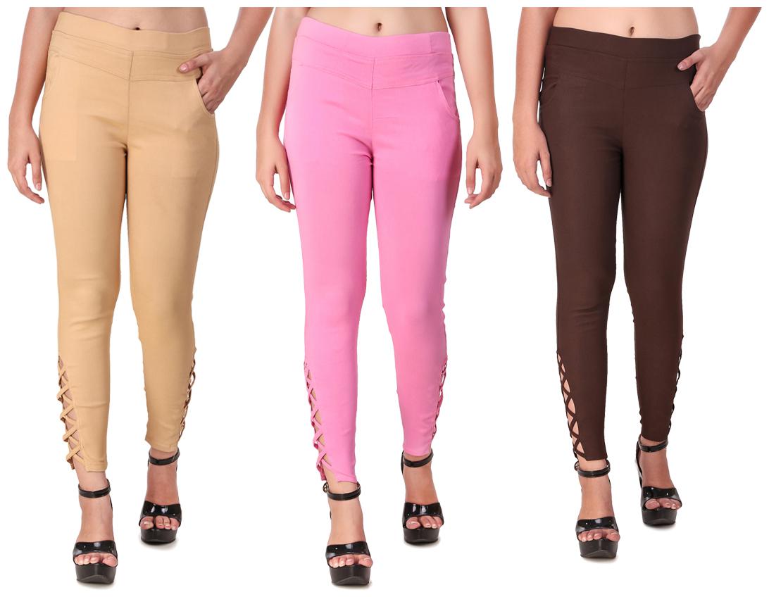 

Krishty Trading Women Multi Skinny fit Jegging