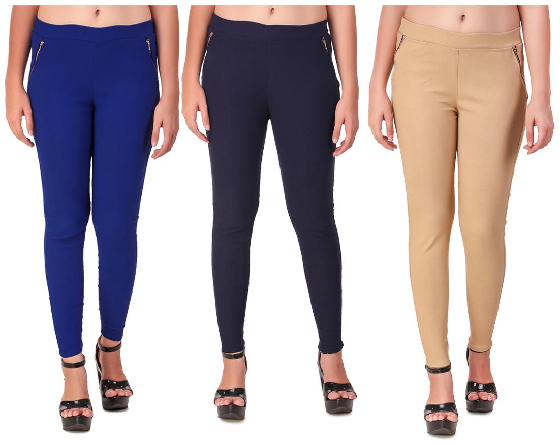 

Krishty Trading Women Multi Skinny fit Jegging