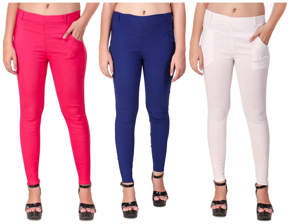 

Krishty Trading Women Multi Skinny fit Jegging