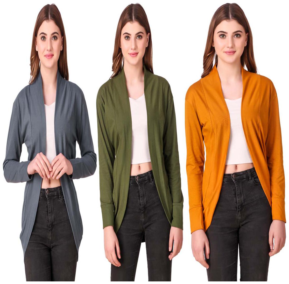 

Krishty Trading Women Shrug - Multi