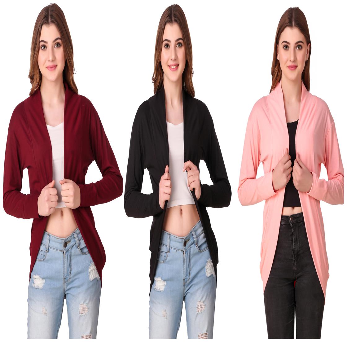 

Krishty Trading Women Shrug - Multi