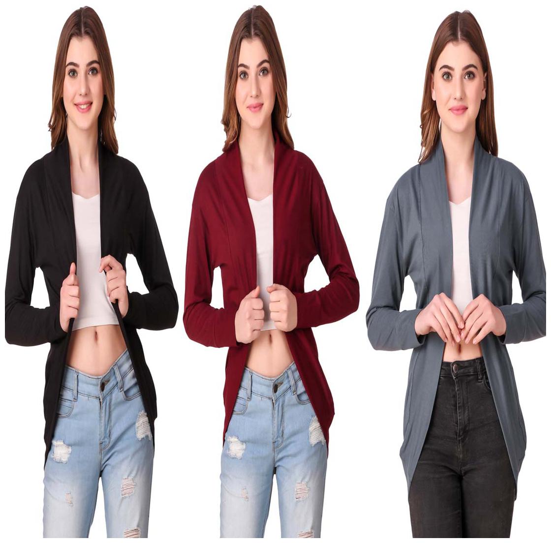 

Krishty Trading Women Shrug - Multi