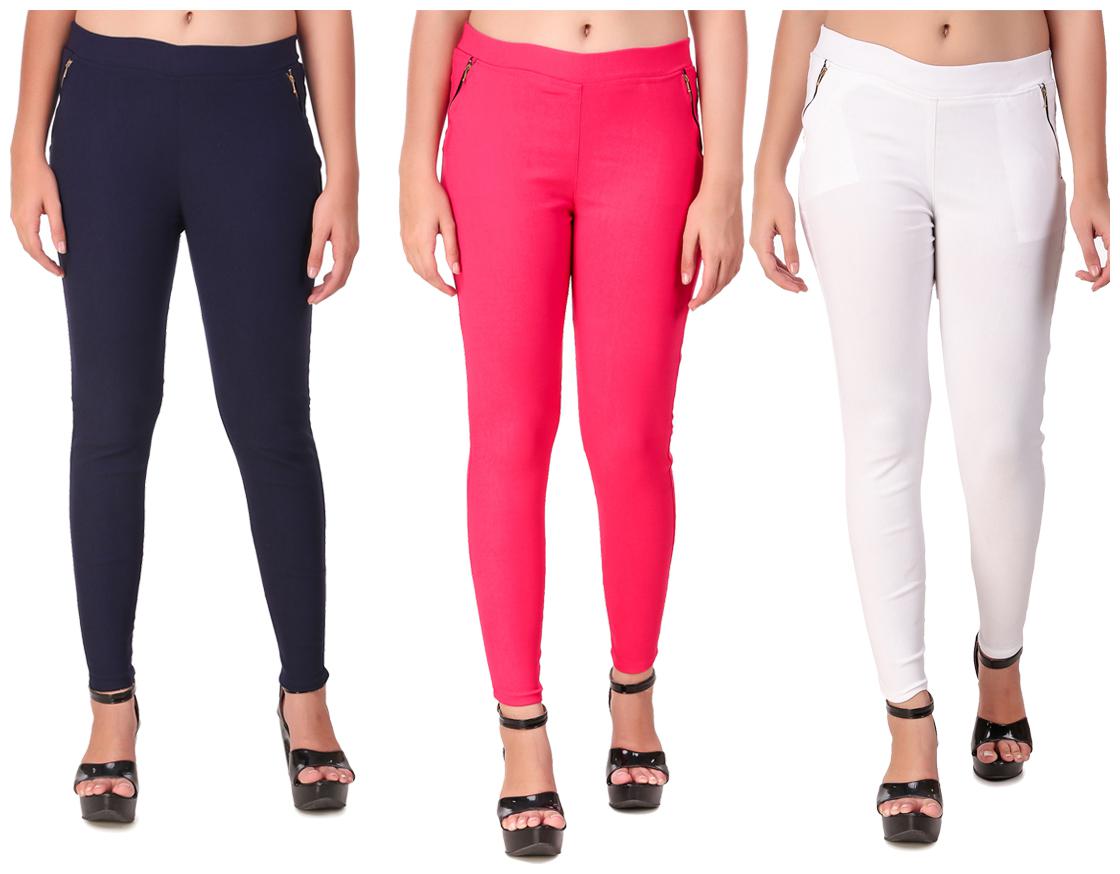 

Krishty Trading Women Multi Skinny fit Jegging
