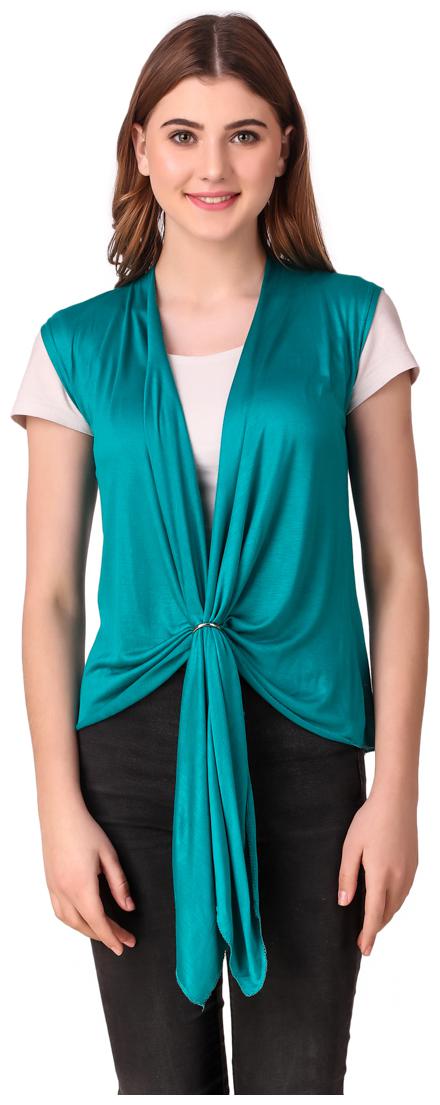 

Krishty Trading Women Shrug - Green