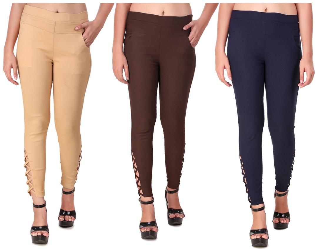 

Krishty Trading Women Multi Skinny fit Jegging