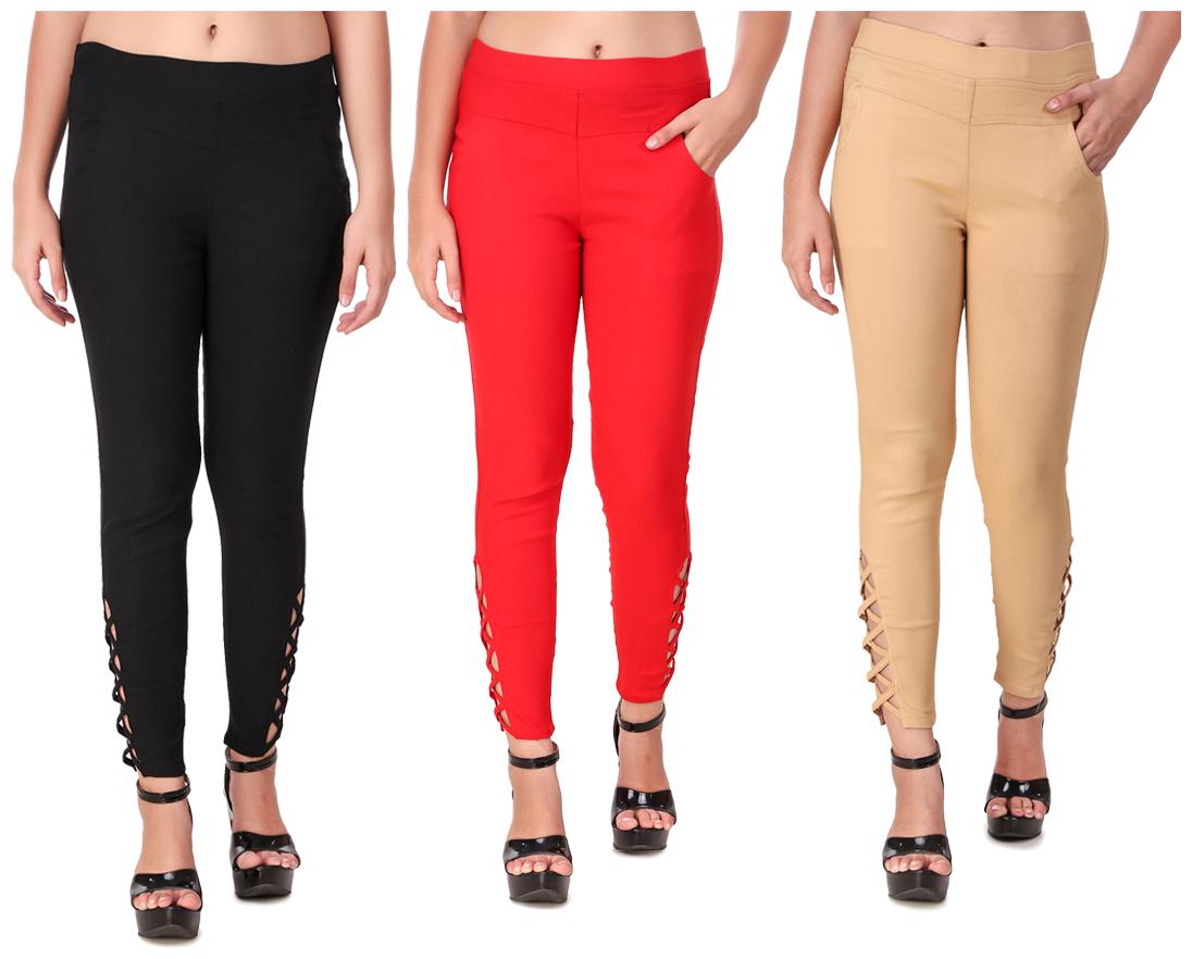 

Krishty Trading Women Multi Skinny fit Jegging